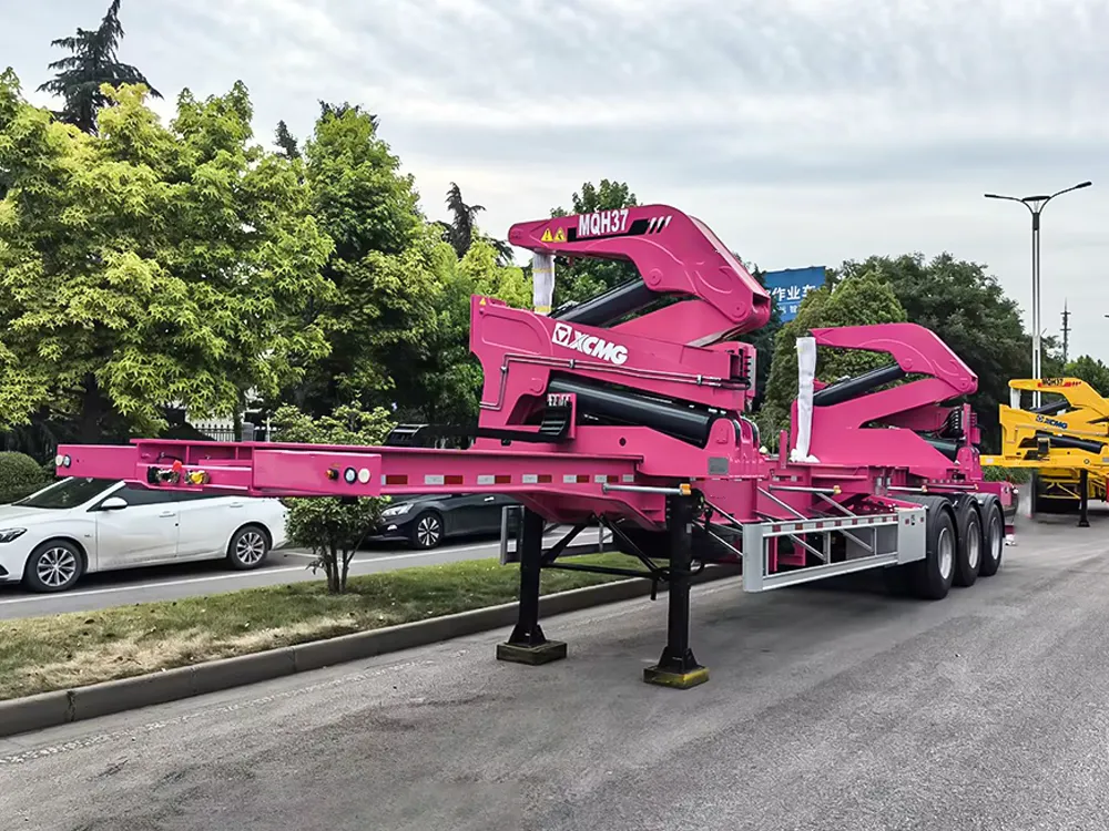 Remolque colgante de 3 ejes Pink Side 1 1