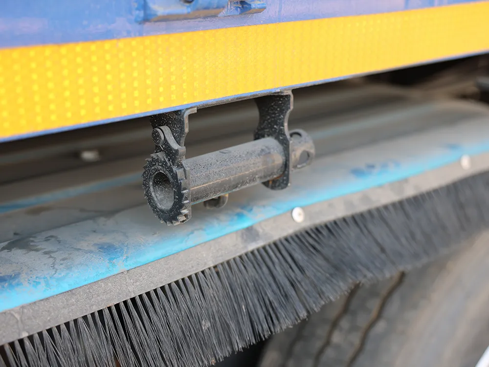 3 Axle blue detachable stake post stake type semi trailer 6