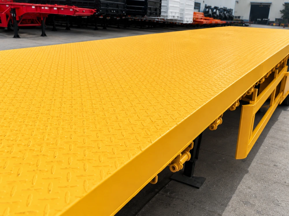 3 Axle 40ft Flatbed Semi Trailer