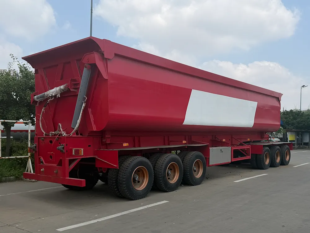 6-axle side-tipping full trailer